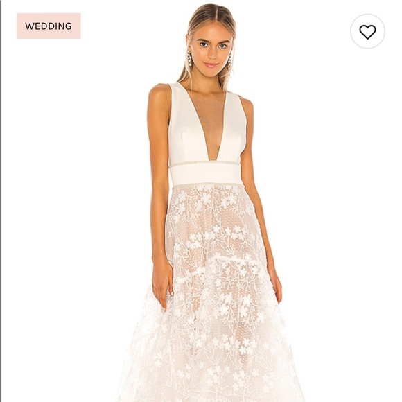 Bronx and Banco Fiona Bridal Gown- Revolve Wedding - Picture 1 of 14